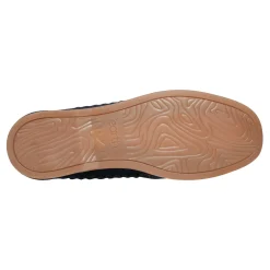 Best Earth Shoes Wishing Almond Toe Slip-on Flat Casual Loafers Dark Blue