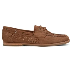 Hot Earth Shoes Wishing Almond Toe Slip-on Flat Casual Loafers Brown