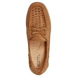 Best Earth Shoes Wishing Almond Toe Slip-on Flat Casual Loafers Medium Natural