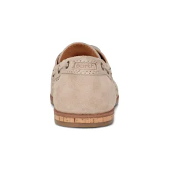 Sale Earth Shoes Wishing Almond Toe Slip-on Flat Casual Loafers Taupe