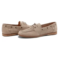 Sale Earth Shoes Wishing Almond Toe Slip-on Flat Casual Loafers Taupe