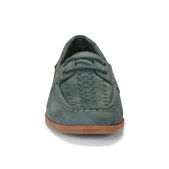 Clearance Earth Shoes Wishing Almond Toe Slip-on Flat Casual Loafers Medium Green