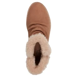 Earth Shoes Yara Waterproof Lug Sole Casual Ankle Booties Medium Natural