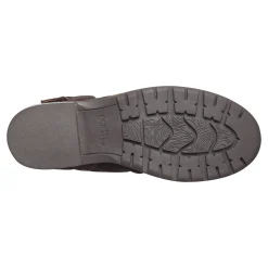 Online Earth Shoes Zane Ruched Booties Dark Brown Suede